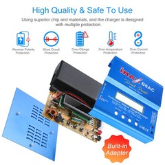 B6 RC Battery Charger 80W Mini Lipo Balance Charger/Discharger with Power Supply