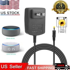 15W Power Adapter Charger for Amazon Echo Dot 3rd and 4th Gen Fire TV Cube Cord