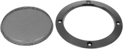 2pcs 4 Inches Metal Glossy Audio Speaker Cover Mesh Subwoofer Grill Horn Guard D
