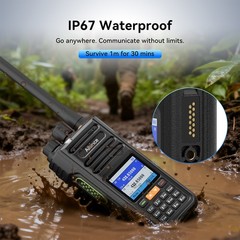 Retevis HA2 HA1UV Dual Band Radio IP67 Waterproof Two Way Radio For Outdoor