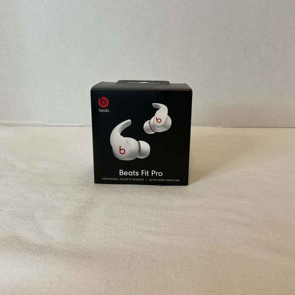 Beats by Dr. Dre Fit Pro True Wireless Earbuds – Beats White- New Open Box