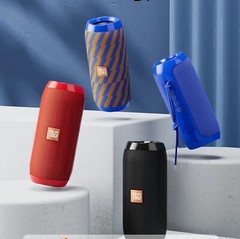 T&G TG117 Bluetooth Wireless Waterproof Portable USB/TF/FM Radio Speaker Red/Blu