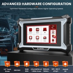 Car OBD2 Scanner Code Reader ABS SRS Transmission Engine Diagnostic Scan Tool