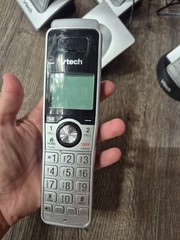 VTech Super Long Range 5 Handset DECT 6.0 Cordless Phone for Home with Answer