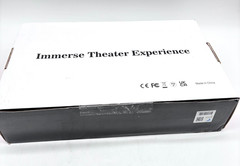 Soundbar Speaker Immersive Cinema Sound For Small Spaces (Black)