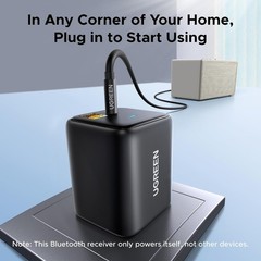 Bluetooth 6.0 LDAC Audio Adapter for TV Home Speakers, High-Resolution Wirele…