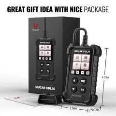 MUCAR CDL20 OBD2 Scanner Car OBD Diagnostic Fault Code Reader Tool Check Engine