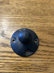 RAM Mounts Composite Base RAP-B-202U 1” Ball Size B 2.5″ Round Base AMPS 4 Hole