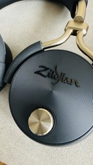 Zildjian Black & Gold Over-Ear Headphones 3.5mm USB-C with Case & Cables