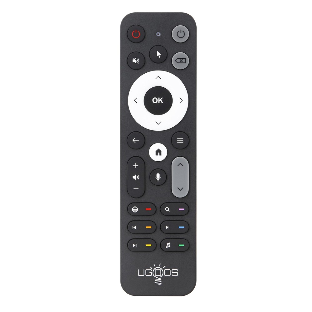 Ugoos BT Remote Control UR02 Remote For Ugoos TV Box, Built-in Mic, Gyro Sensing