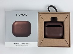 Nomad Horween Leather Case for AirPods 3rd Generation (Not Pro) – Rustic Brown