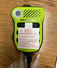 Motorola XVE500 (PMMN4152A) Remote Microphone -NEW IN BOX