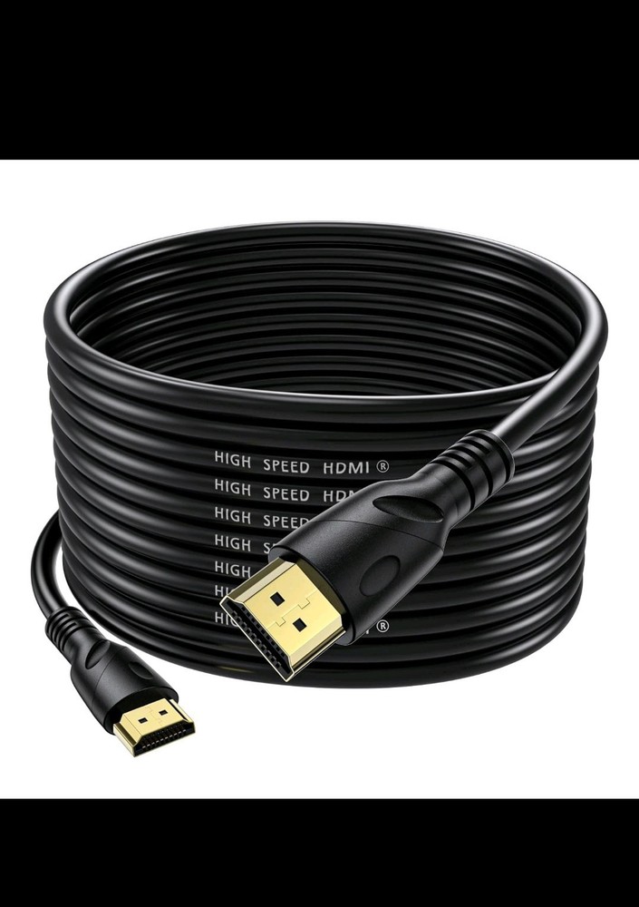 HDMI Cable 4K High Speed Cord 50ft