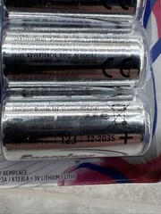 Energizer 123 CR123 Lithium Batteries 6 Counts Exp. 12-2035 Factory Sealed NEW