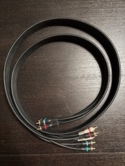RCA Component Cable 5 Male To 5 Male Video Audio AV Hdtv Cord Adapter 3 New