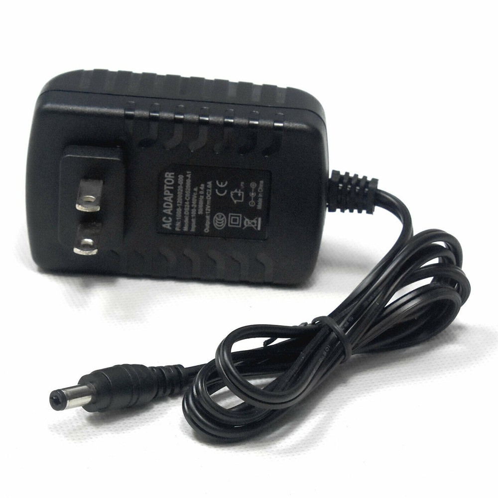 12V 2A US Power Supply Adapter Charger LED Strip CCTV Camera 110-240V AC to DC