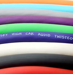 25 ft 2/0 Gauge AWG LIME GREEN Power Ground Wire Sky High Car Audio GA Feet