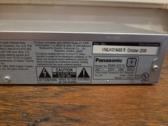 Panasonic DMR-ES15 DVD Player Recorder DVD-R DVD-RW – With REMOTE Fully Tested