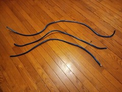ROCKFORD FOSGATE 4 AWG 8 AWG BLUE SILVER POWER OR GROUND WIRE BLUE 48 + FEET