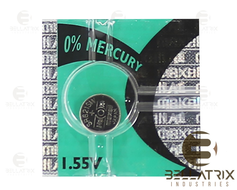 1 X Pc Maxell Silver Oxide WATCH Battery 1.55v 364 363 SR621 SR621SW