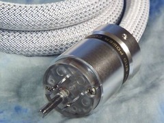 Maze Audio Reference Viborg 4ft Audio Power Cord Cable White/Silver Audiophile