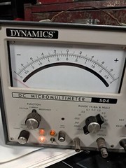 Vintage Analog Dynamics DC 504 micro multimeter / Used
