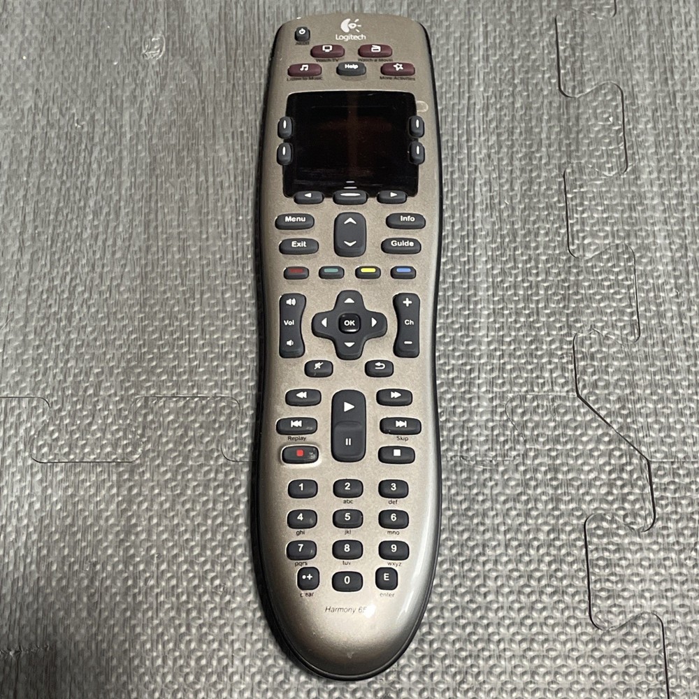Logitech Harmony 650 Universal Advanced Remote Control Tested Working Color