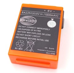 5PCS 1500mAh BA225030 6V Ni-MH Battery PACK For HBC Pump Truck Remote Controller