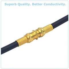 5PCS F Type Coax Coaxial Cable Coupler Female Jack Adapter Connector US SHIP