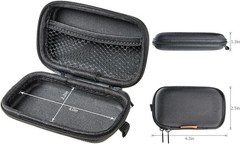 Compact Zipper Pouch for Earbuds, Cables & Flash Drives – Travel-Friendly Design