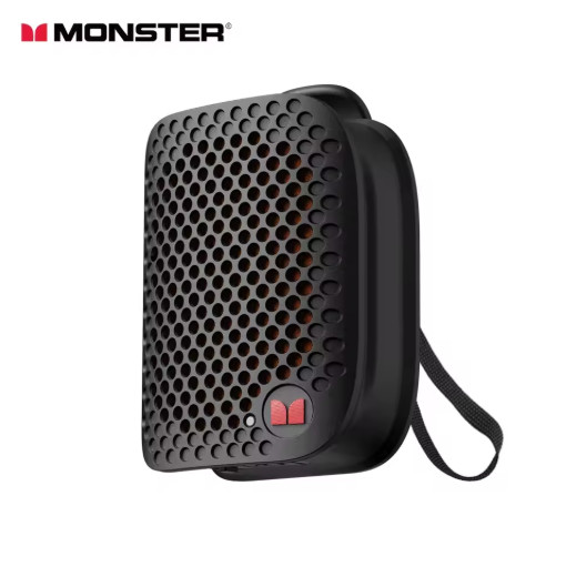 Monster M3 Magnetic Clip On Mini Bluetooth Speaker V5.4 Portable Outdoor Bass