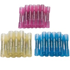 Heat Shrink Butt Splice Wire Connector Insulated Waterproof Crimp Terminals kits