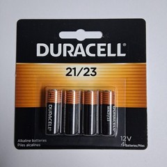 4 Count Duracell A23 12 Volt Batteries MN21 MN23 23AE 21/23 GP23 23A 23GA