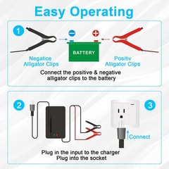 Lithium LifePO4 Battery Charger 24V, 29.2V 10A 24V Lithium Iron Phosphate Mul…