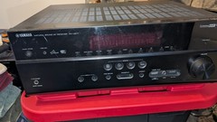 Yamaha RX-V677 7.2 Channel A/V Receiver Cinema DSP HDMI USB Remote Bundle