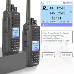 TYT MD-UV390 Plus 5W DMR Digital Radio IP67 AES256 Encryption UV Transceiver