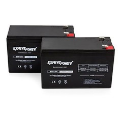 ExpertPower 2 Pack – 12V 9Ah SLA Battery F2 Terminal