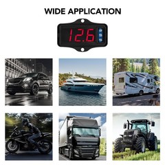 [US SELLER] Taramps VTR 1000 Automotive Digital Voltmeter Digital Display