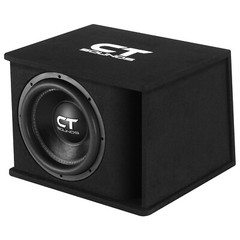 CT Sounds Single 12” 1300W Loaded Tropo Series Subwoofer Box – TROPO-1X12D2