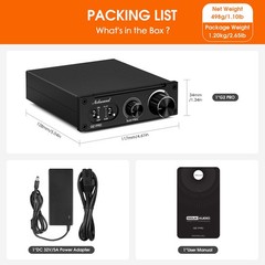 HiFi 300W Mono Channel Subwoofer / Full-Frequency Digital Amplifier Audio Amp
