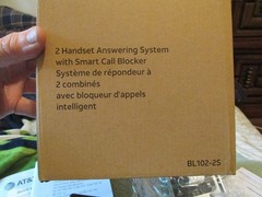 AT&T BL102 DECT 6.0 2-Handset Cordless Phone for Home With Answering Machine NEW