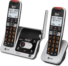 BL102-2 DECT 6.0 2-Handset Cordless Phone for Home with Answering Machine, Ca…