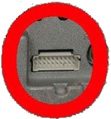 UNIVERSAL 20-PIN AUX AUDIO VIDEO INPUT OUTPUT RCA PLUG AV cut to fit