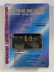 NEW! Car Stereo Speaker Level Converter TSK TD-22
