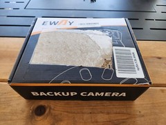 EWAY WiFi Magnetic Hitch Wireless Backup Rear/Front View Camera Black