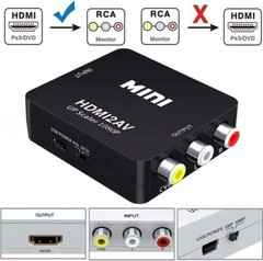 HDMI To RCA AV Adapter Converter Cable CVBS 3RCA 1080P Composite Video Audio Lot