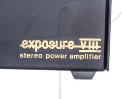 EXPOSURE VIII STEREO POWER AMPLIFIER STANDARD BRITISH HIFI 55W