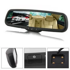 4.3″ OEM Mirror Monitor +No.1 Bracket for Ford Toyata Jeep Nissan Backup camera