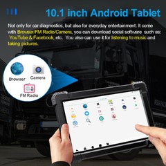 24V 12V Diesel Heavy Duty Truck Diagnostic Tool OBD2 Scanner Full System Scan