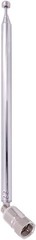 Plug-and-Play Telescopic FM Antenna, 75 Ohm, Perfect for Home Theater Systems